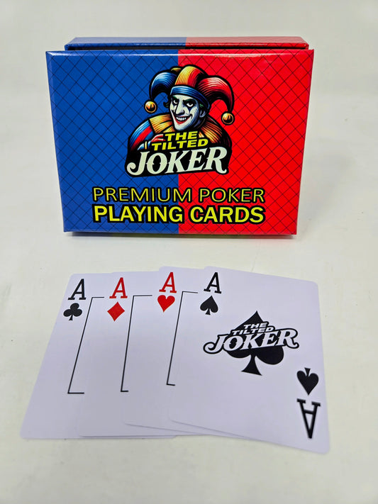 Tilted Joker 100% Plastic Playing Cards