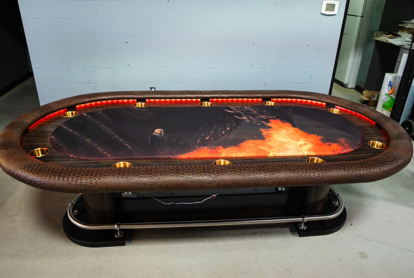 GOT No Tilt 10 Player Poker Table