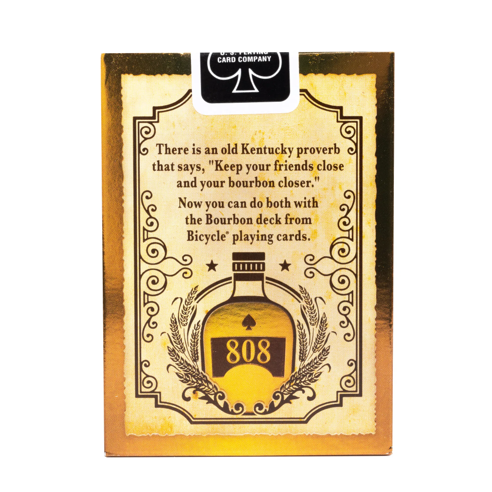 Bicycle Bourbon Playing Cards