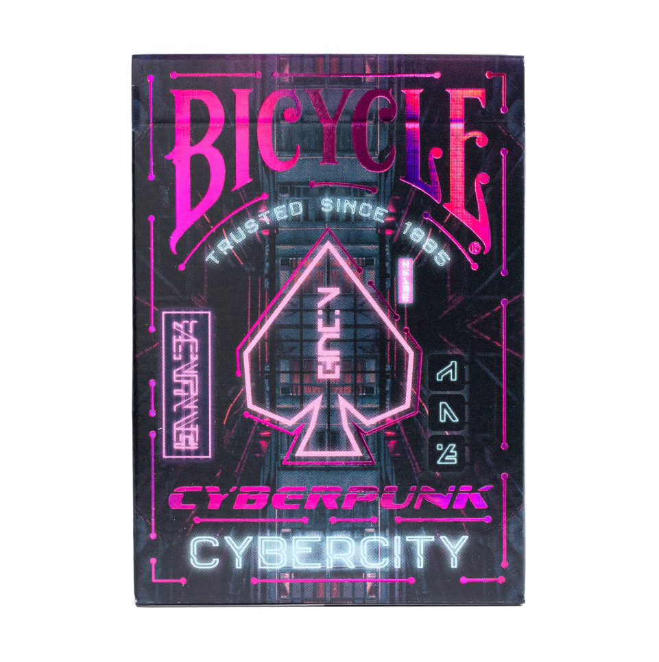 Bicycle Cyberpunk Cybercity Playing Cards