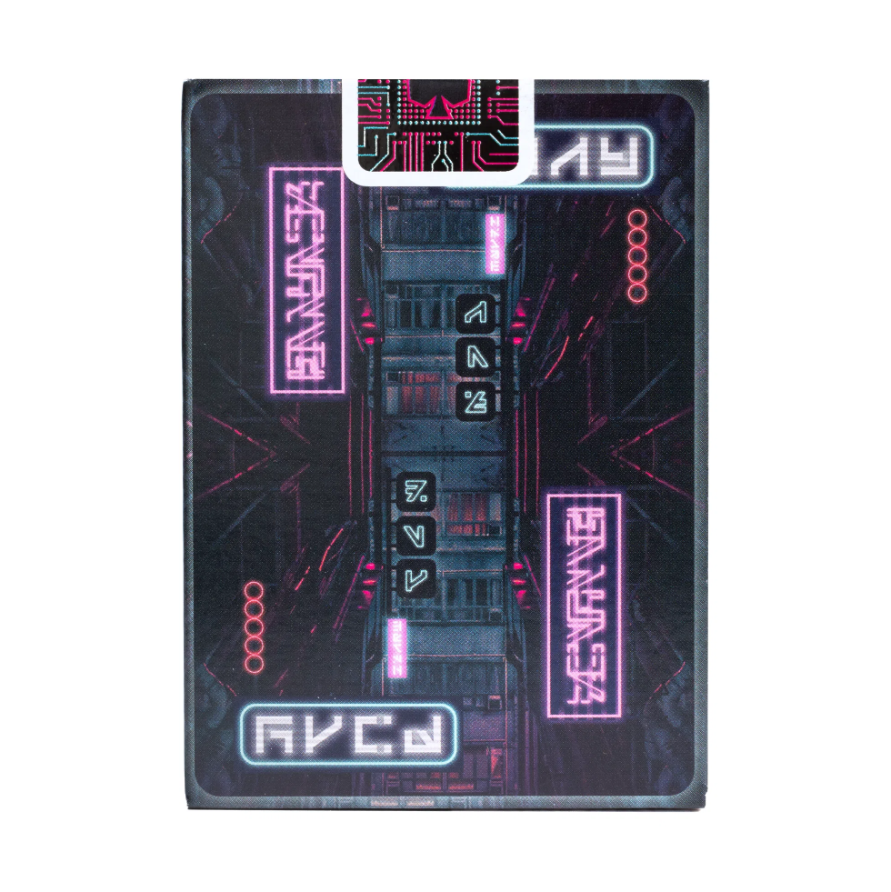 Bicycle Cyberpunk Cybercity Playing Cards