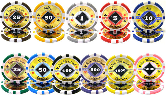 Black Diamond Poker Chips