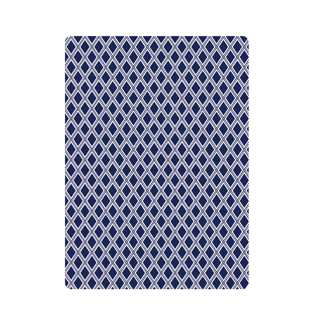 Brybelly Playing Cards - Blue Wide Size, Regular-Index
