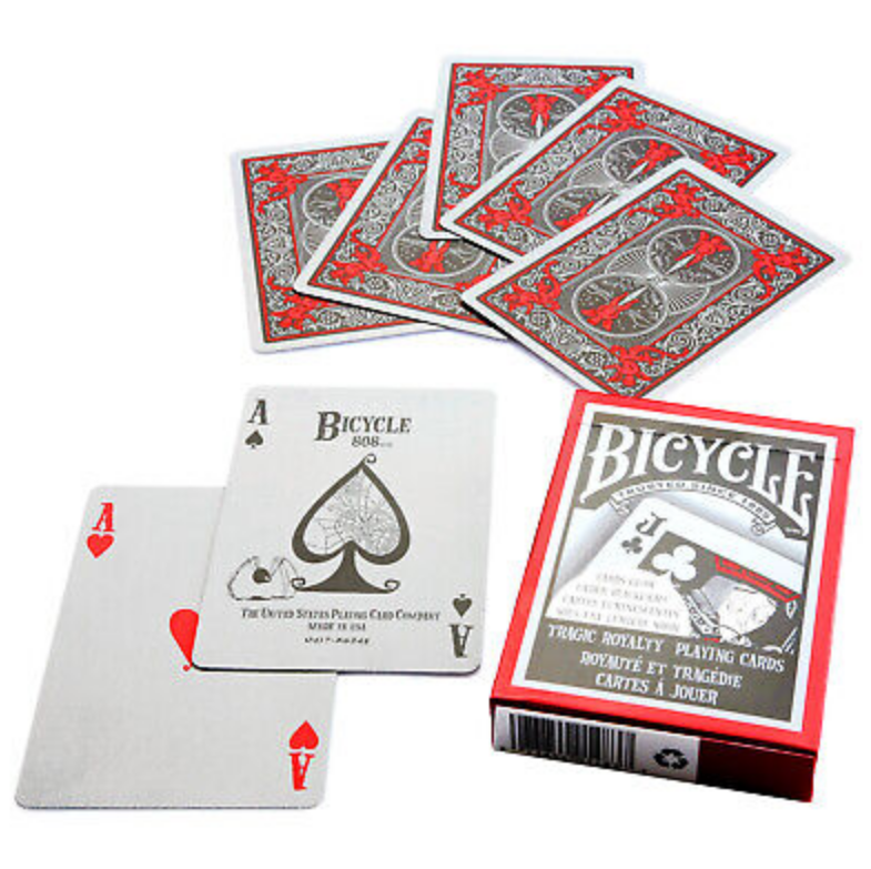 Bicycle Tragic Royalty Playing Cards