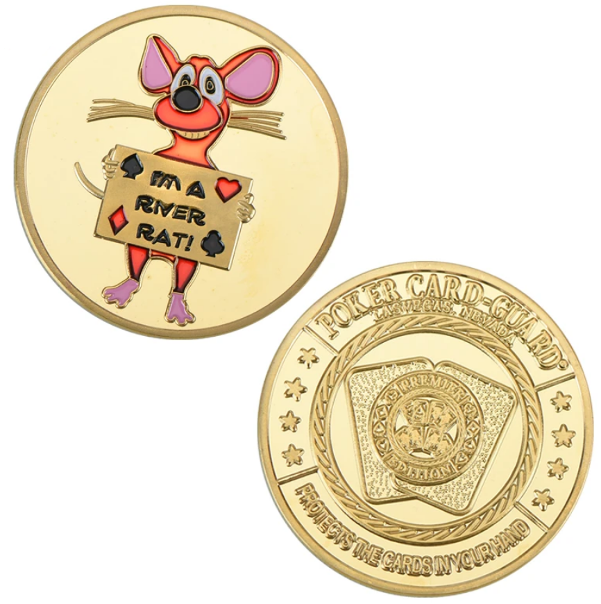 I'm A River Rat Medallion