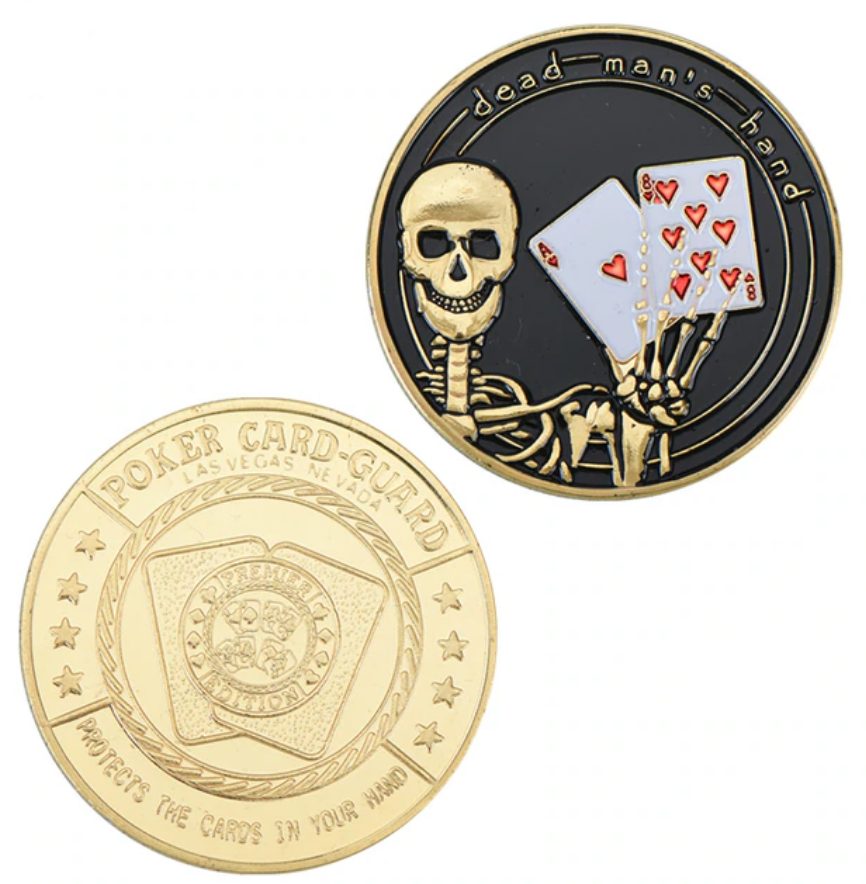 Dead Man's Hand Medallion