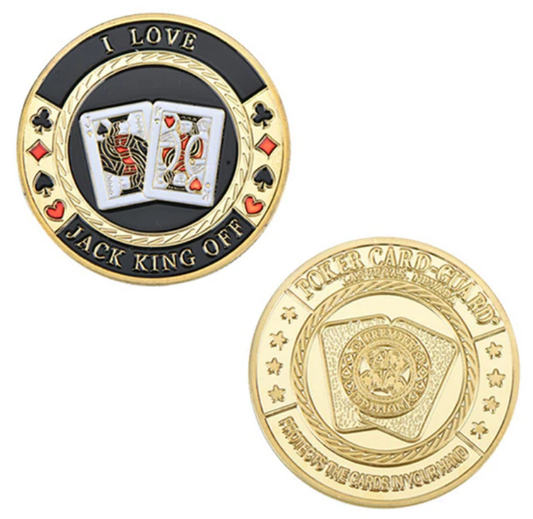 I Love Jack King Off Medallion