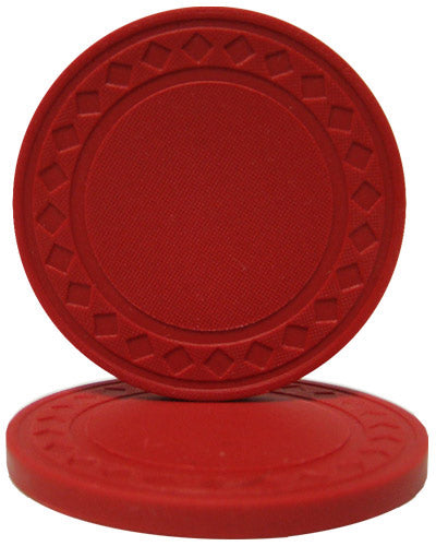 Red Super Diamond Poker Chips