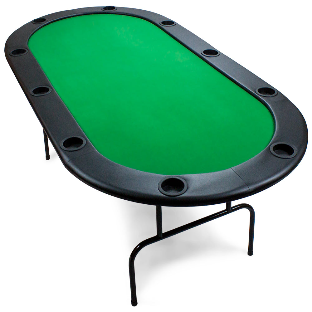 10 Player Poker Table with Cup Holders