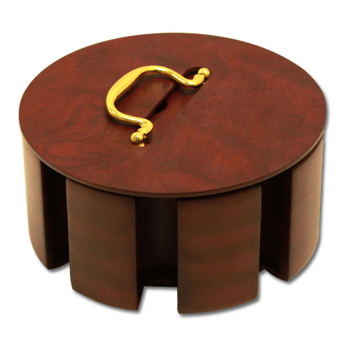 200 Piece Wooden Poker Chip Carousel (Scratch and Dent)