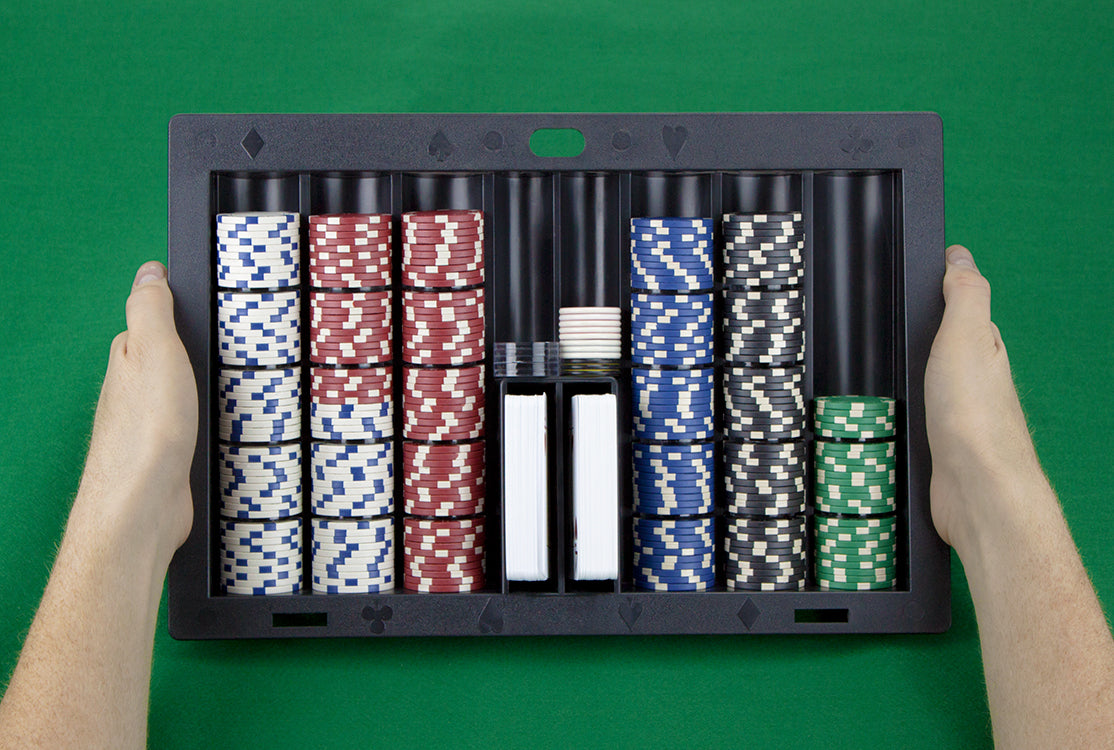 Plastic Poker Dealer Chip Tray