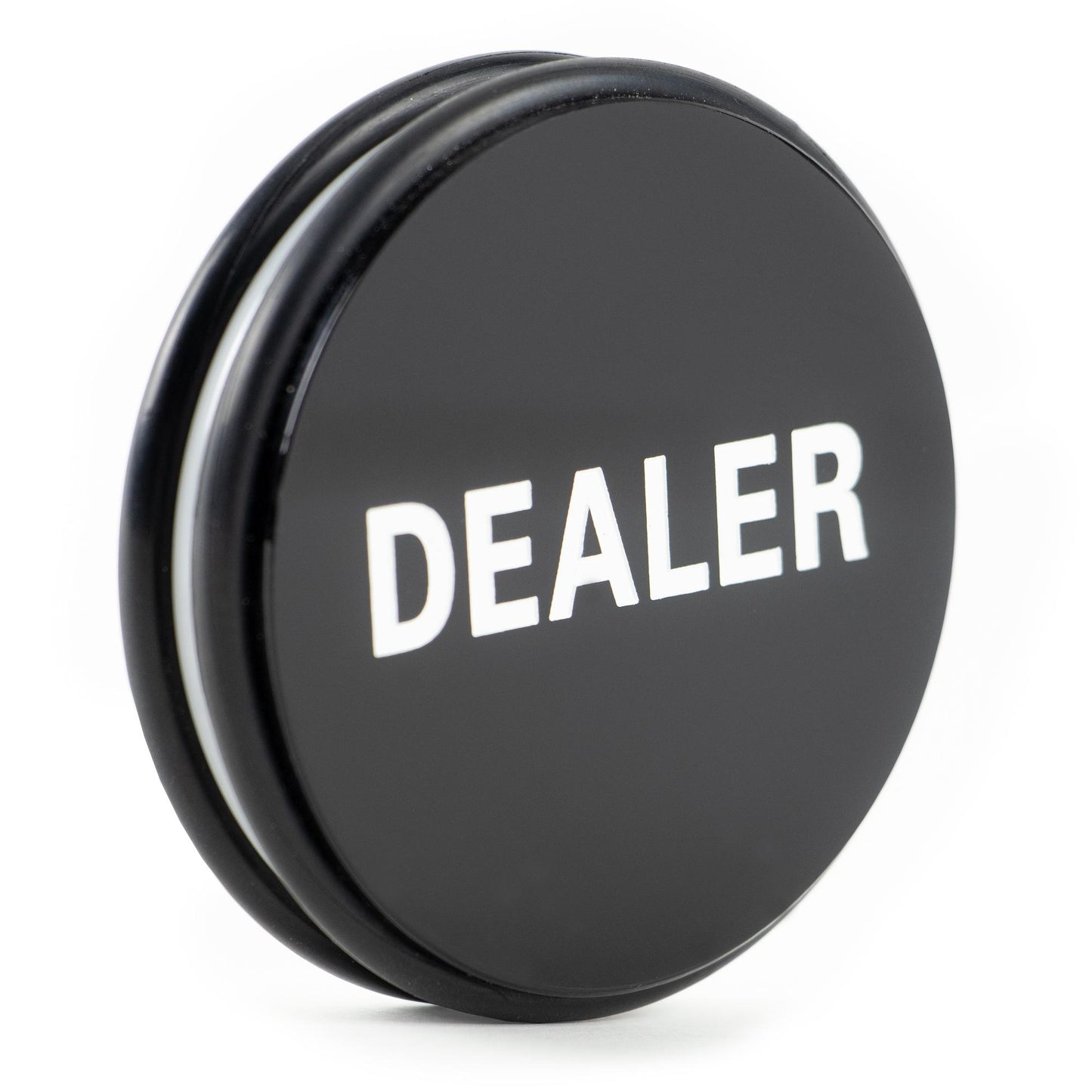 2 Sided Black/White 3" Dealer Puck