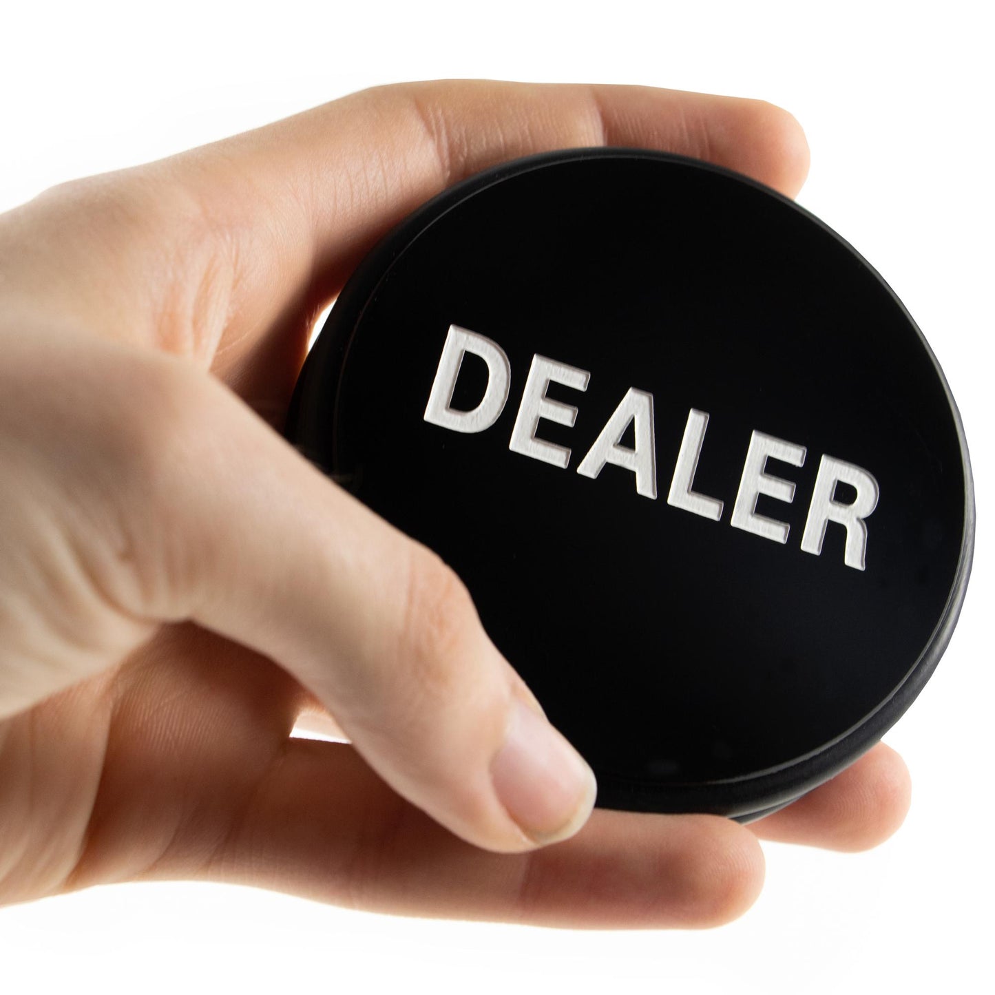 2 Sided Black/White 3" Dealer Puck