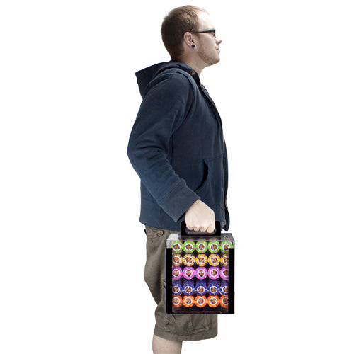 1000 Piece Acrylic Poker Chip Carrier with Trays