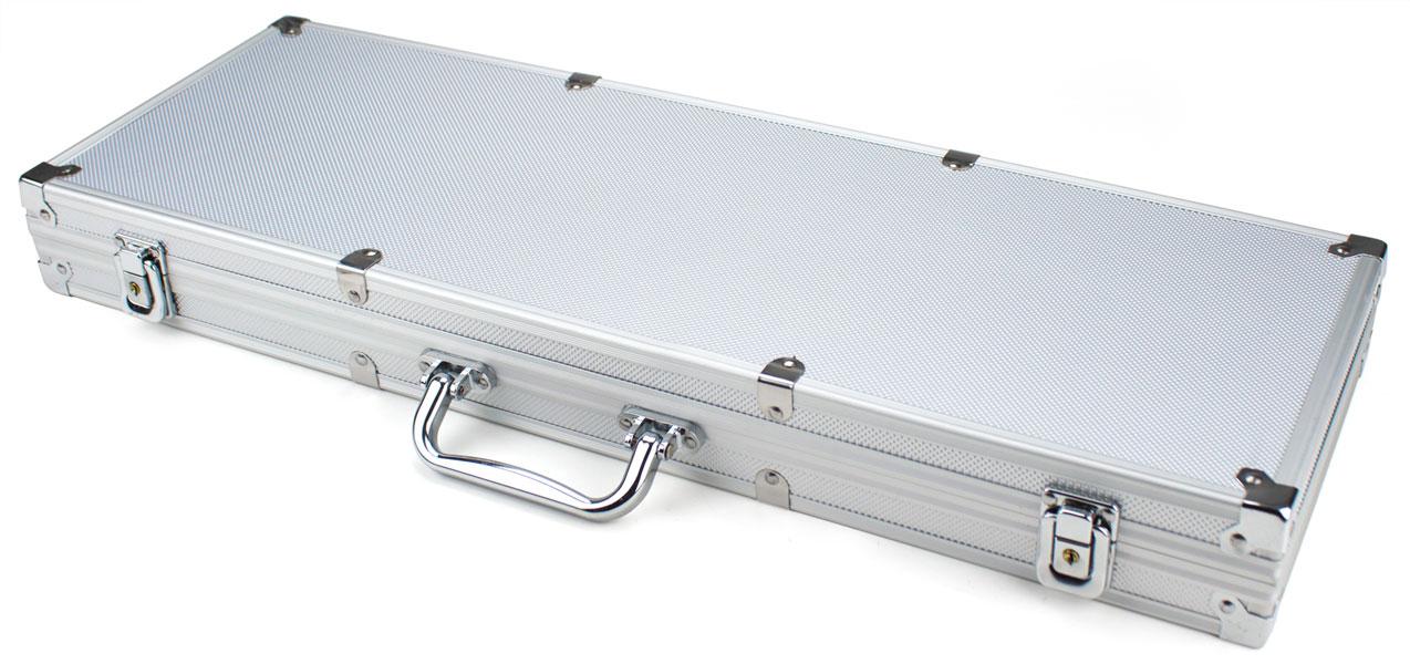 500 Piece Aluminum Poker Chip Case
