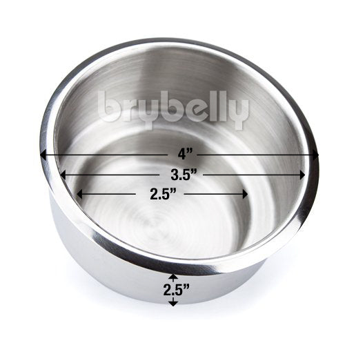 Dual Stainless Steel Cup Holder