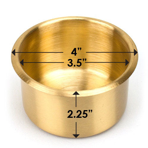 Jumbo Brass Cup Holder