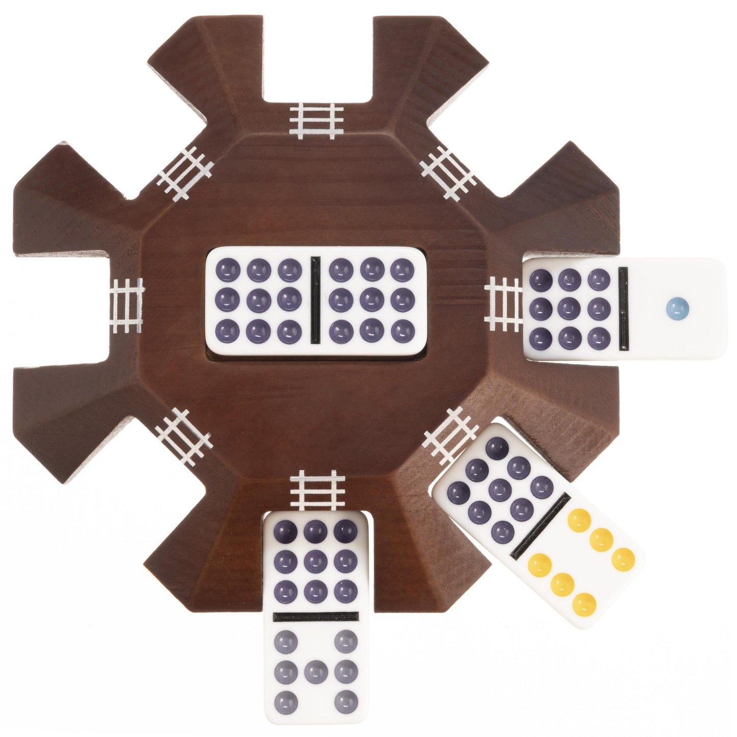 Mexican Train Wood Hub
