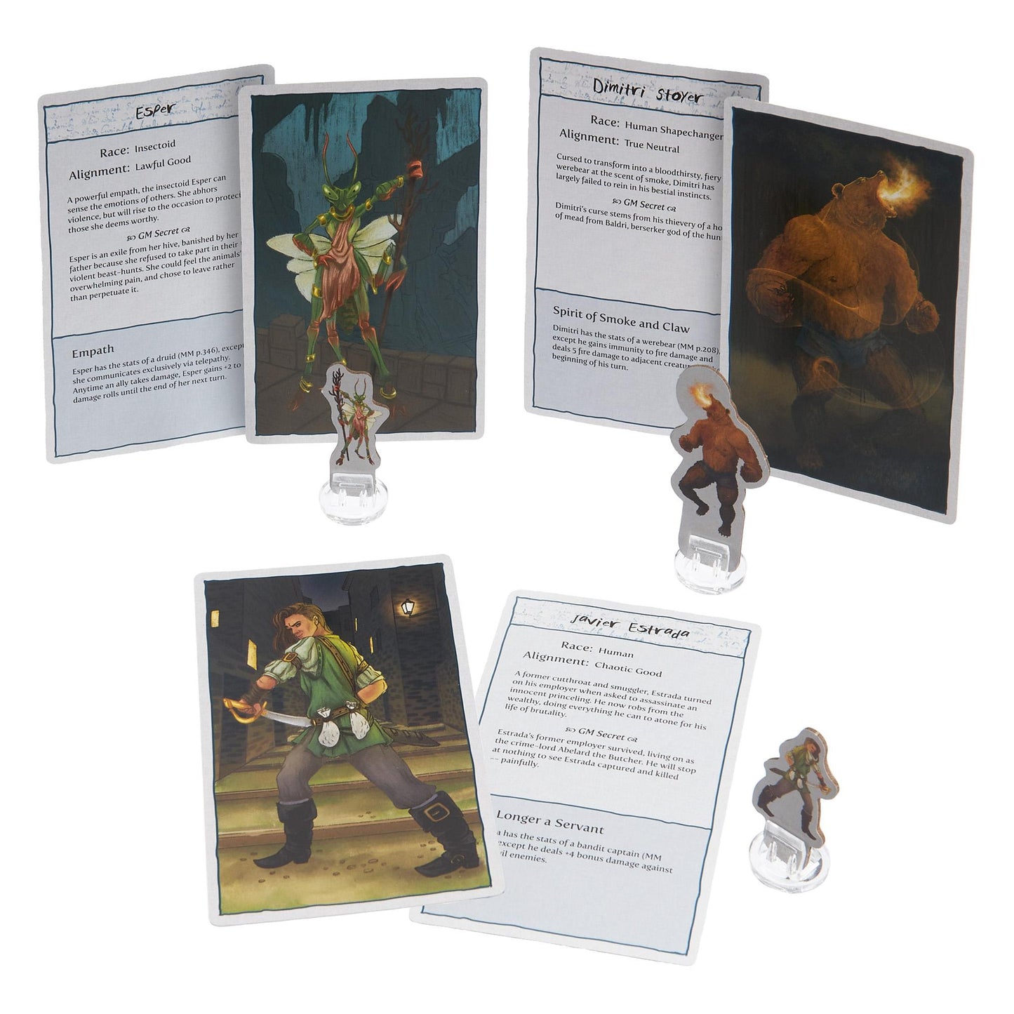Deluxe Decks of Many Friends & Foes with Character Pawns