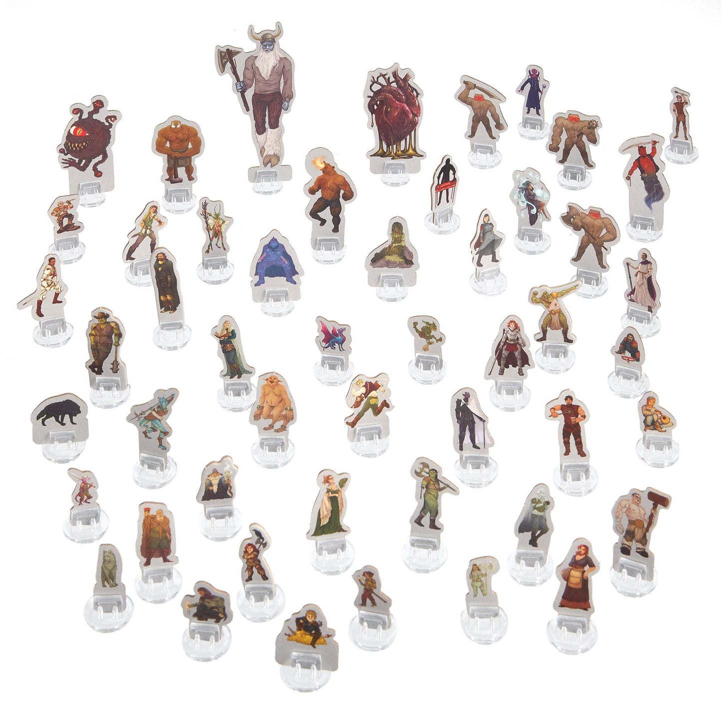 Deluxe Decks of Many Friends & Foes with Character Pawns