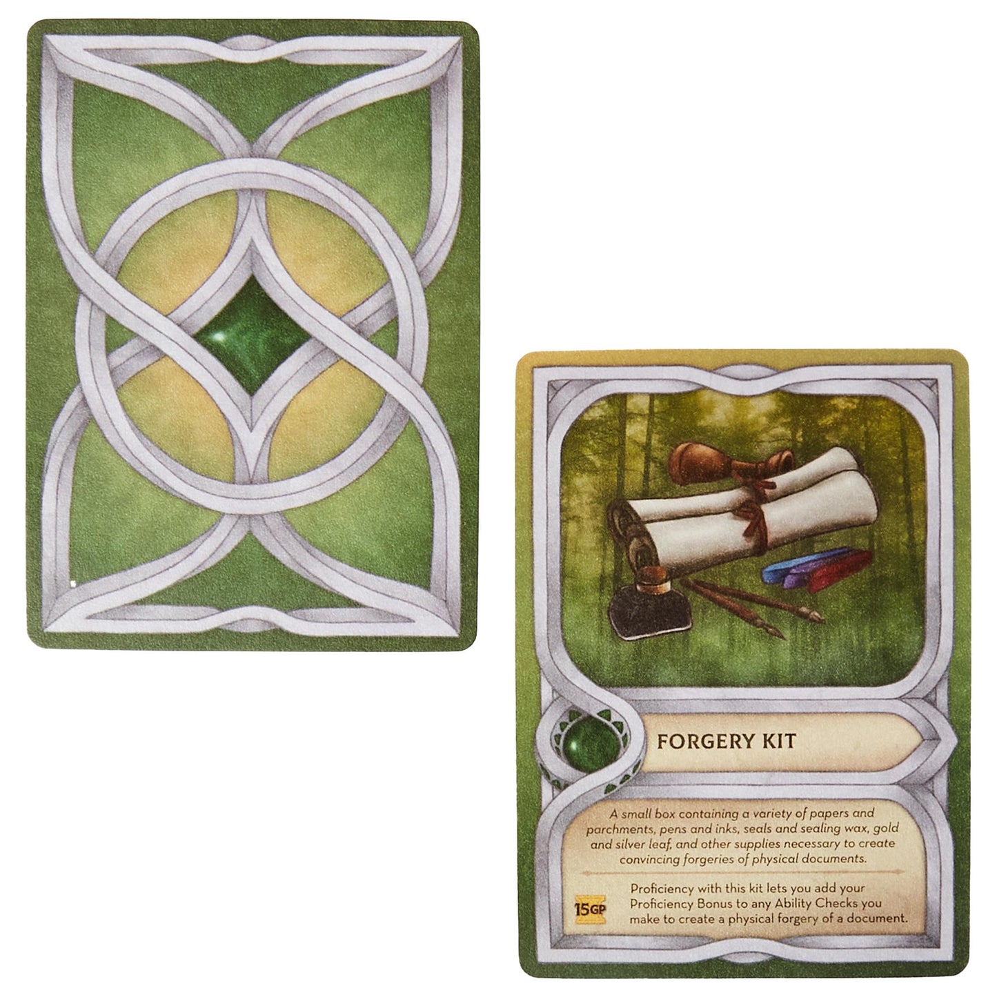 The Master's Vault: Item Cards
