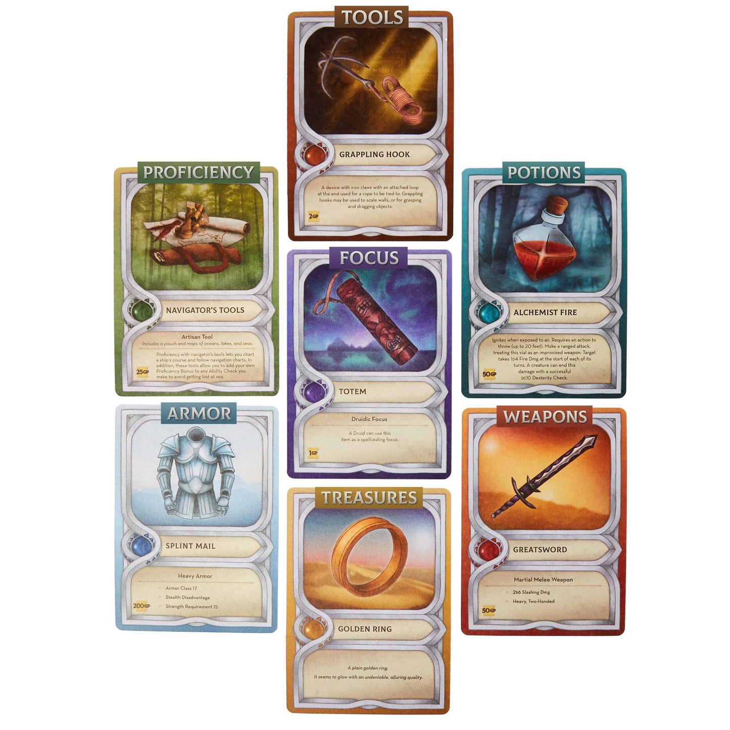 The Master's Vault: Item Cards