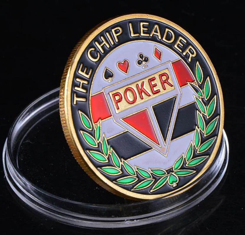 The Chip Leader Poker Medallion