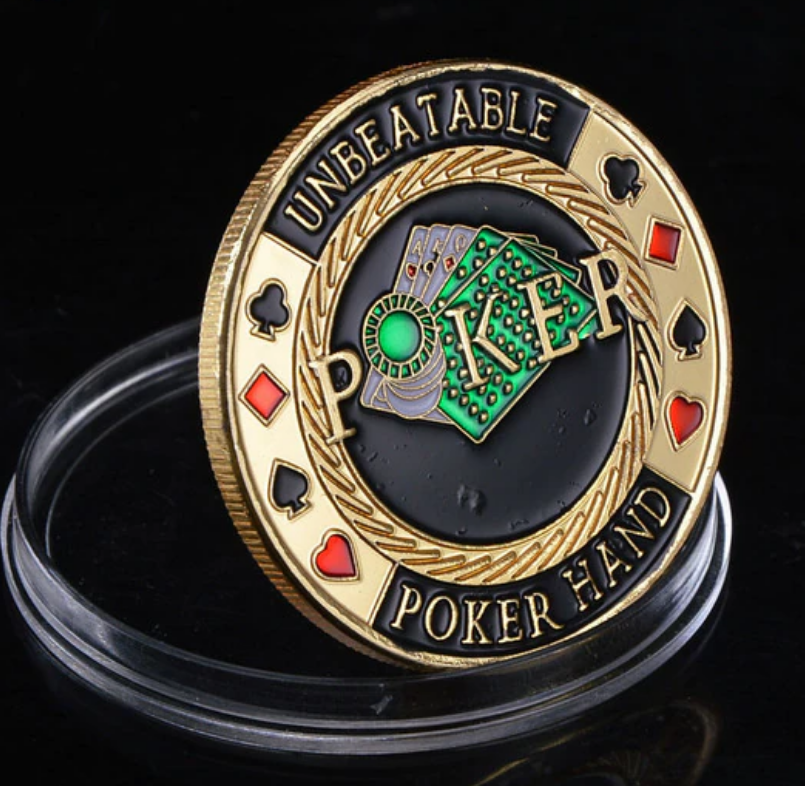 Unbeatable Poker Hand Medallion