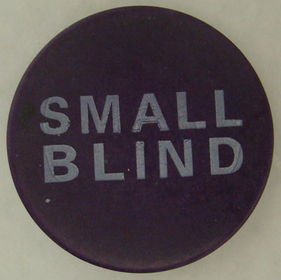 Small Blind Button 2" Diameter