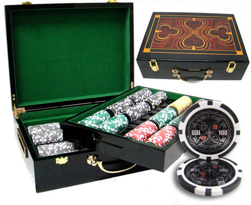 500 Ultimate Poker Chips with Hi Gloss Case