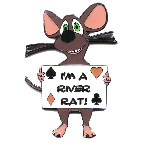 I'm A River Rat Medallion