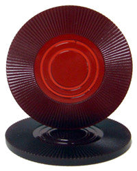 Maroon Interlocking Radial Plastic Poker Chips