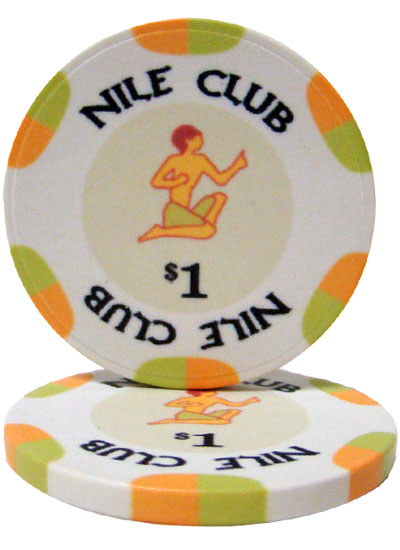 White Nile Club Poker Chips - $1