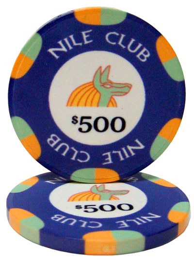 Blue Nile Club Poker Chips - $500