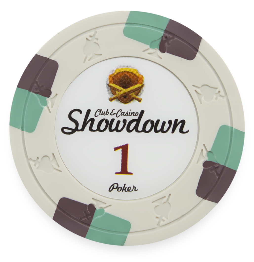 Showdown 13.5 Gram Poker Chips