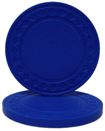 Dark Blue Super Diamond Poker Chips