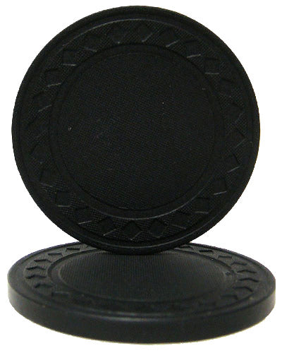 Black Super Diamond Poker Chips