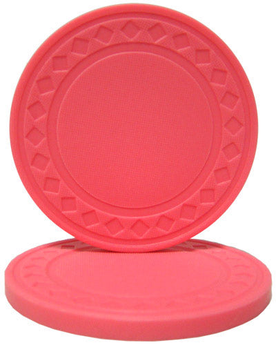 Pink Super Diamond Poker Chips