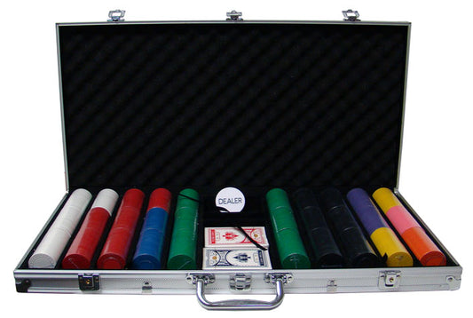 750 Super Diamond Poker Chips with Aluminum Case