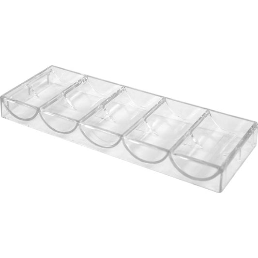 100 Piece Acrylic Chip Tray without Lid
