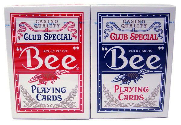 Bee No. 92 Diamond Back Club Special Playing Cards