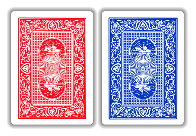Copag Magnum Index Poker-Spielkarten Aus Kunststoff – 2 Decks In Blau & Rot, Waschbar & Langlebig