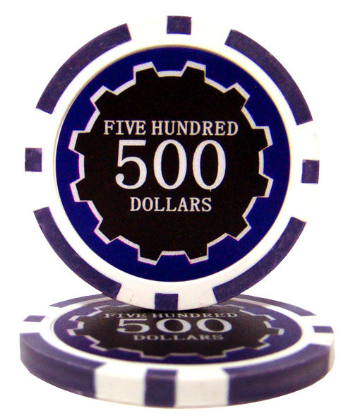 Purple Eclipse Poker Chips - $500