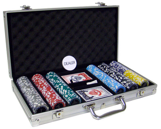 300 Eclipse Poker Chips with Aluminum Case