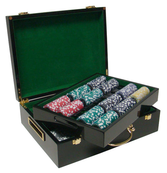 500 Eclipse Poker Chips with Hi Gloss Case