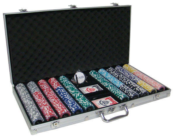 750 Eclipse Poker Chips with Aluminum Case