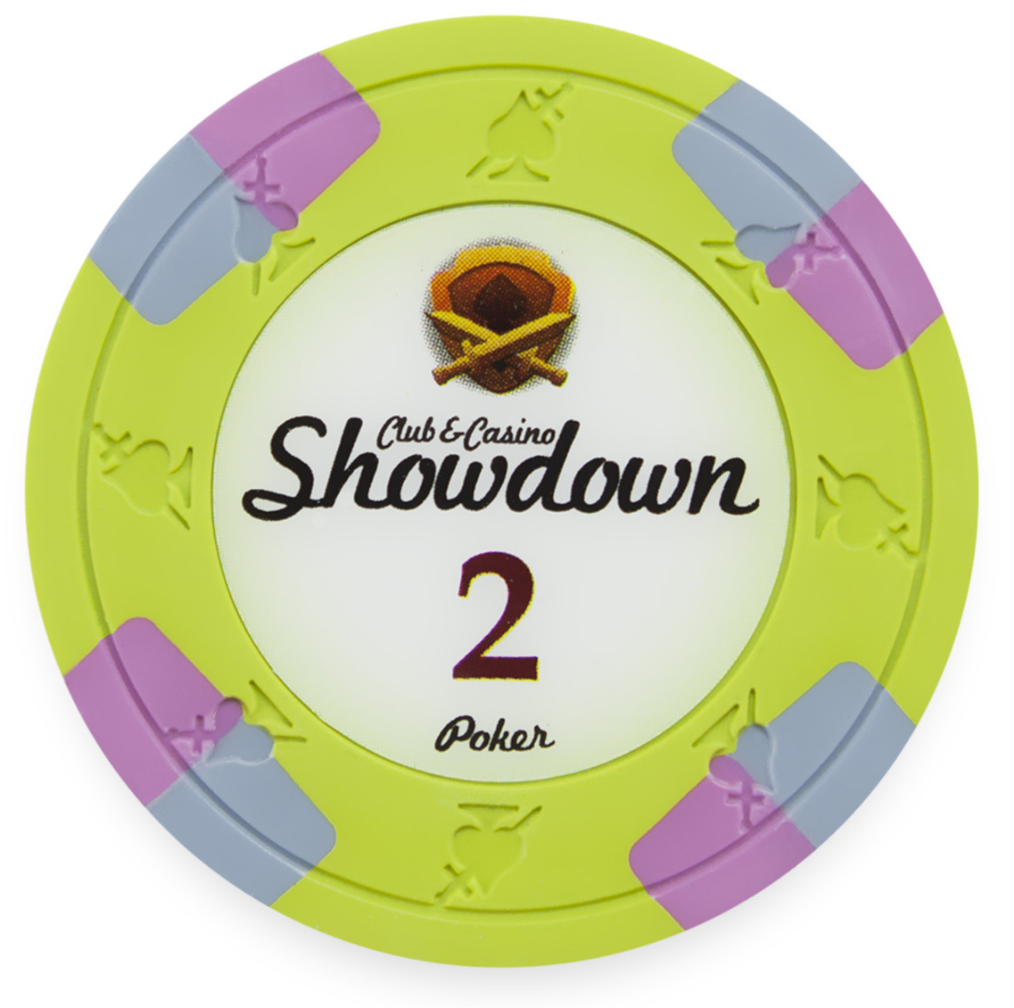 Showdown 13.5 Gram Poker Chips