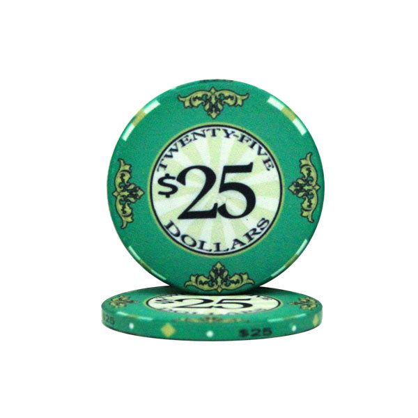 Scroll 10 Gram Ceramic Poker Chips