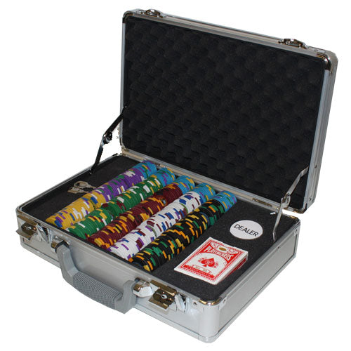 300 Kings Casino Poker Chips with Claysmith Aluminum Case