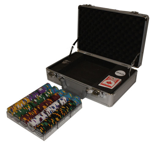 300 Kings Casino Poker Chips with Claysmith Aluminum Case